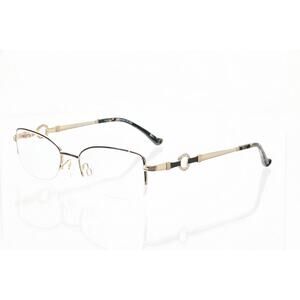 Tura R548 BLK 52-18-135mm Eyeglasses FRAMES ONLY - FAIR CONDITION - READ